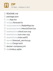 Finder thumbnail of nimbus-2.4.0.zip drawn by Gander